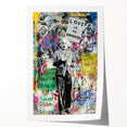 Vibrant Pop Art Wall Art – Colorful Einstein Canvas Print