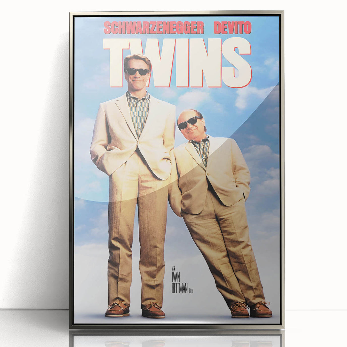 Retro Wall Art - Twins Movie Poster - 80s Comedy Art Prints