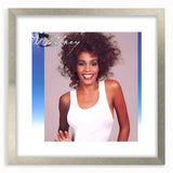 Whitney Houston Retro Wall Art – Vintage Pop Album Cover Print