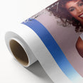 Whitney Houston Retro Wall Art – Vintage Pop Album Cover Print