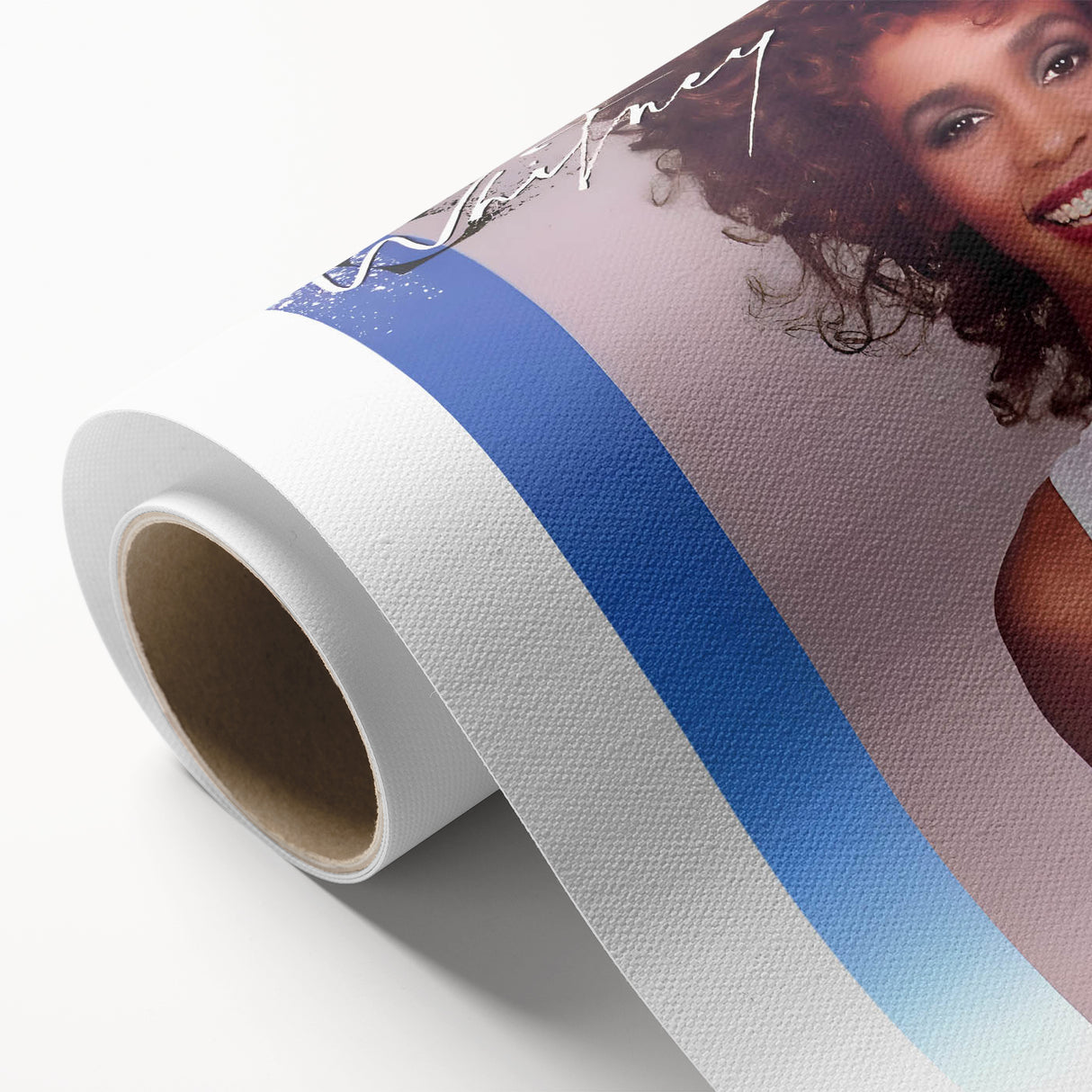Whitney Houston Retro Wall Art – Vintage Pop Album Cover Print