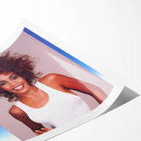 Whitney Houston Retro Wall Art – Vintage Pop Album Cover Print