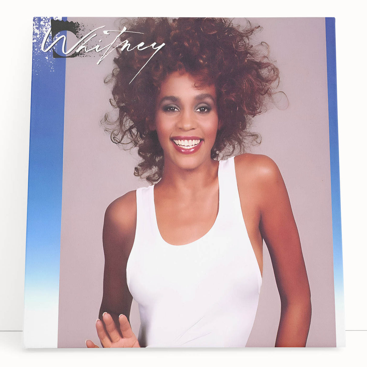 Whitney Houston Retro Wall Art – Vintage Pop Album Cover Print