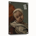 Head of Baby (Tête d'enfant) Realism Art Print - Courbet Classic Portrait