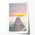 Extra large rolled print featuring a vibrant floral design in summer hues, ideal for dining room wall art.