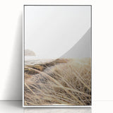 Art deco poster featuring a minimalist summer design in pastel shades on white acrylic, ideal for nursery wall art.