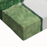 Modern Wall Art - Abstract Cemetery Landscape in Serene Greens