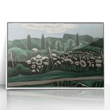 Modern Wall Art – Abstract Modern Art of The Last Stone Walls