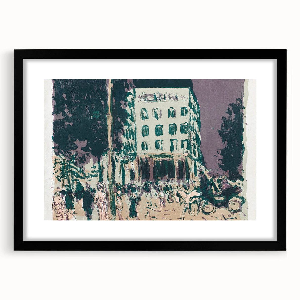 Modern Wall Art – Abstract Modern Art of The Boulevards