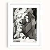 Modern Wall Art - Reijer Stolk’s Abstract Self-Portrait Print