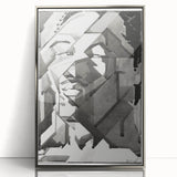 Modern Wall Art - Reijer Stolk’s Abstract Self-Portrait Print