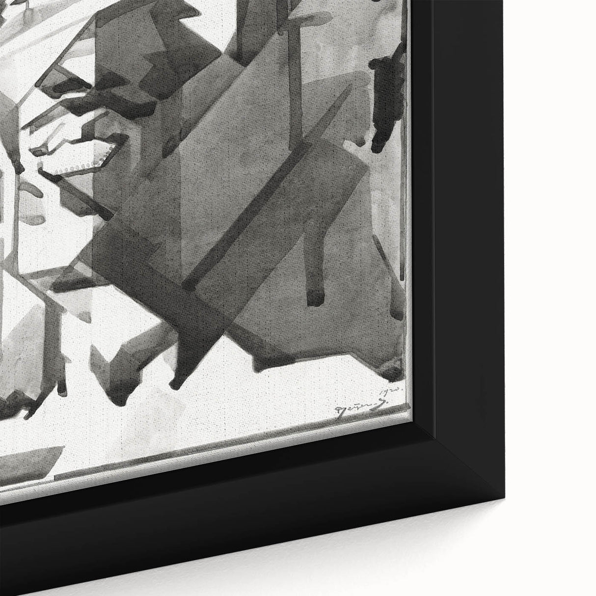 Modern Wall Art - Reijer Stolk’s Abstract Self-Portrait Print