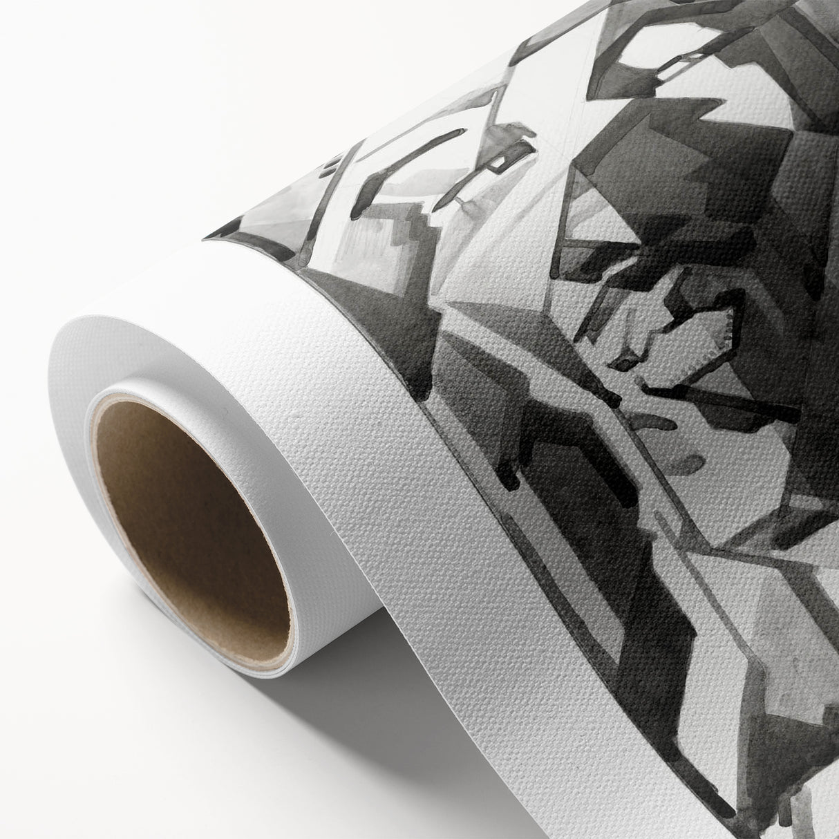 Modern Wall Art - Reijer Stolk’s Abstract Self-Portrait Print