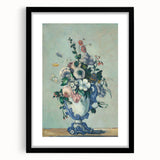 Modern Wall Art - Paul Cézanne’s Flowers in a Rococo Vase Print