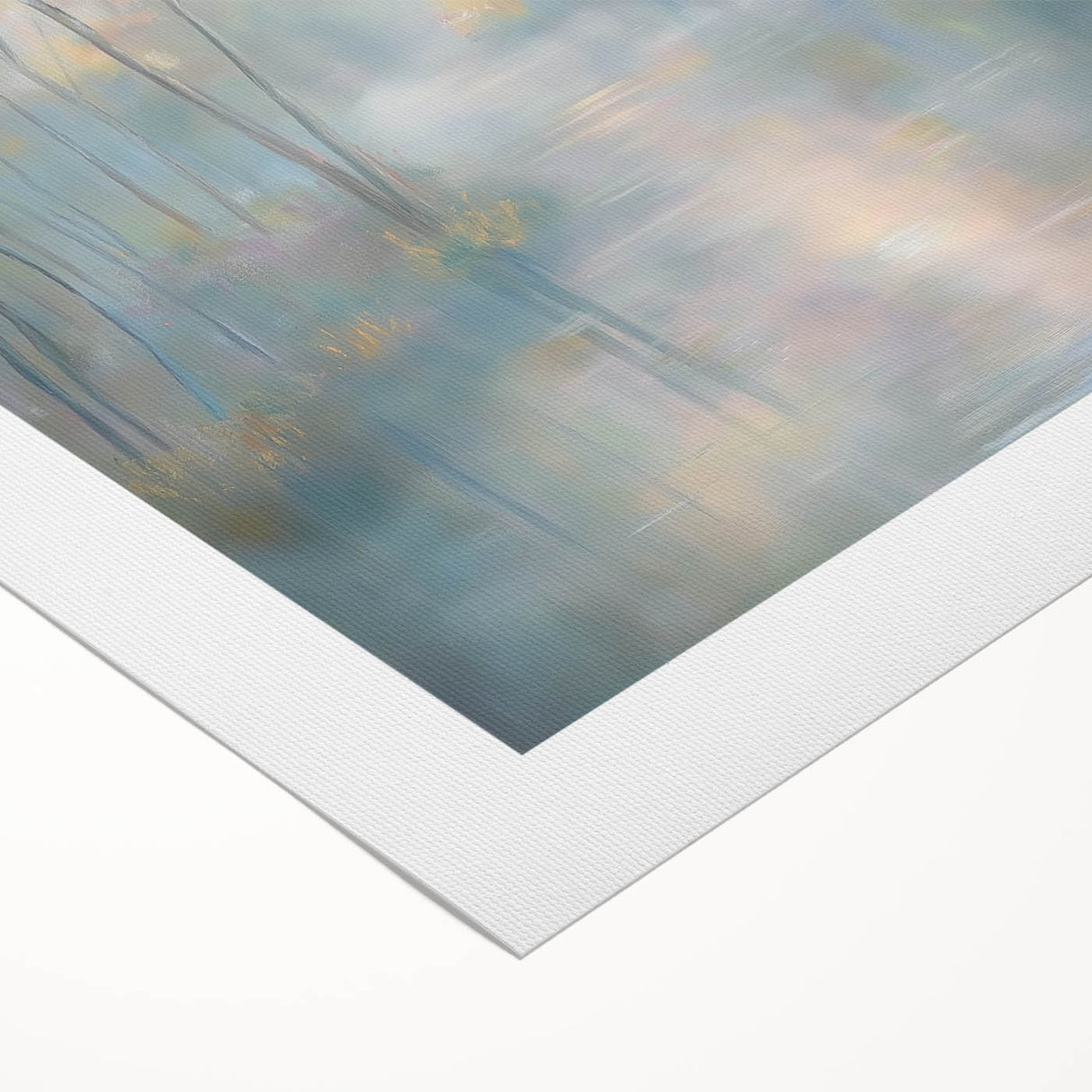 Office Interior Art - Tranquil Nature Landscape Canvas Print