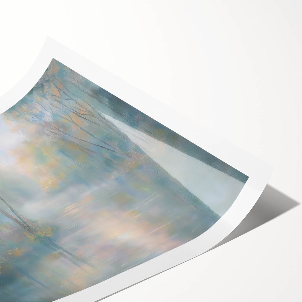 Office Interior Art - Tranquil Nature Landscape Canvas Print