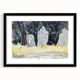 Modern Wall Art - Old Tombstones by Arthur Dove - Contemporary Decor
