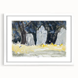 Modern Wall Art - Old Tombstones by Arthur Dove - Contemporary Decor
