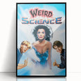 Retro Wall Art - Weird Science Movie Poster - 80s Art Prints