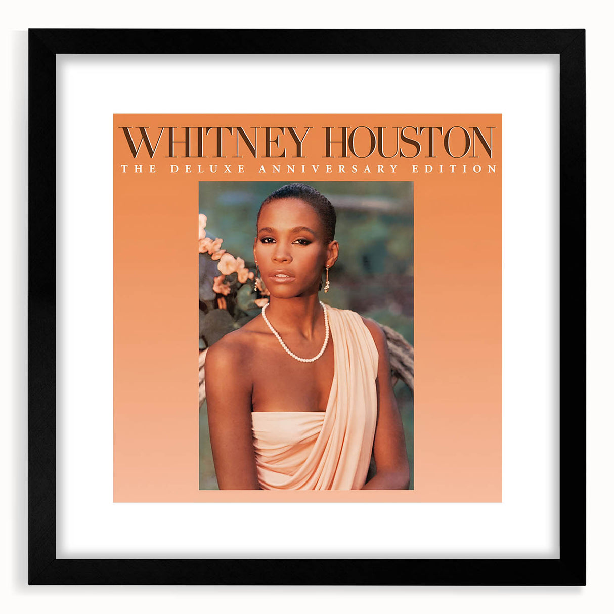Whitney Houston Retro Wall Art – Vintage Album Cover Print