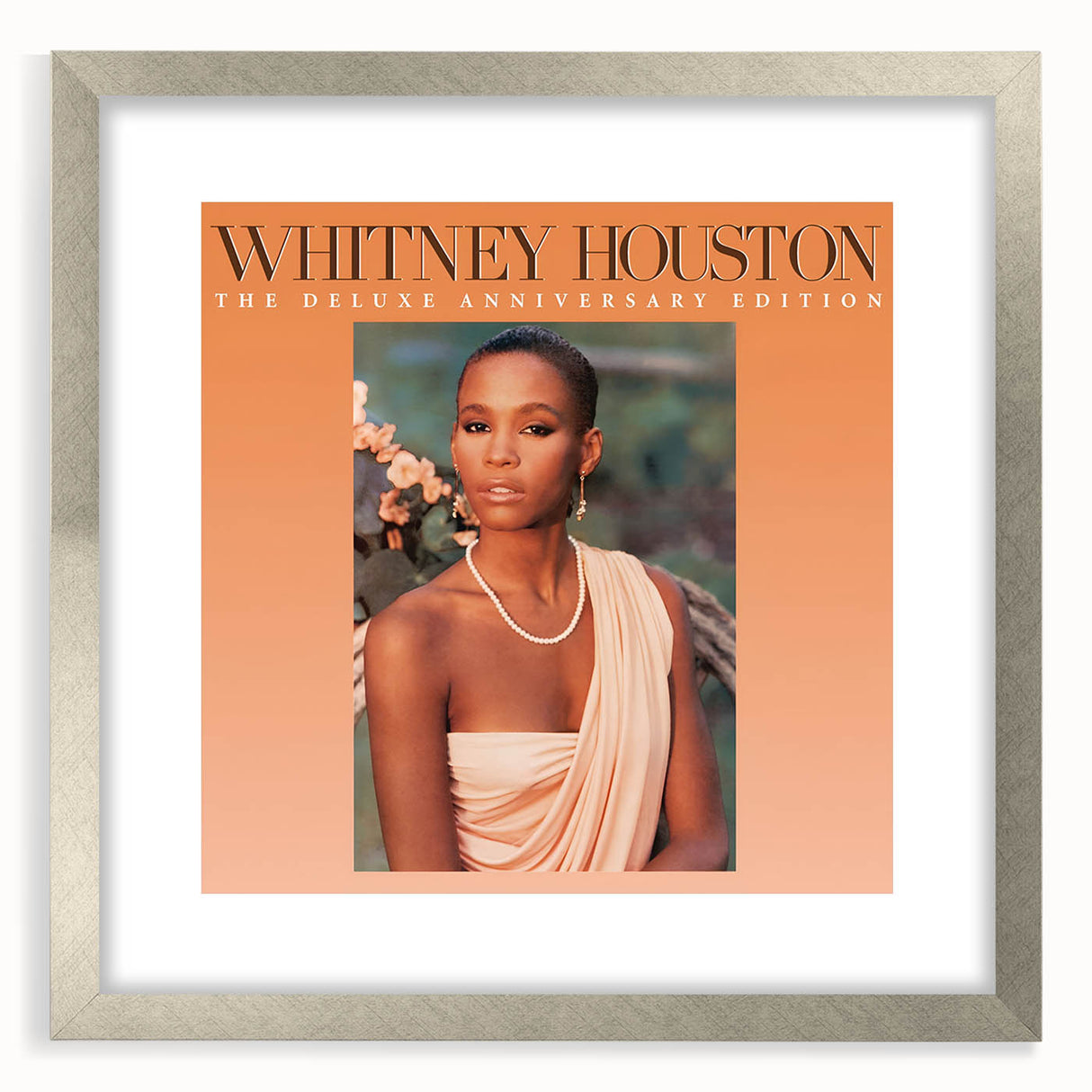Whitney Houston Retro Wall Art – Vintage Album Cover Print