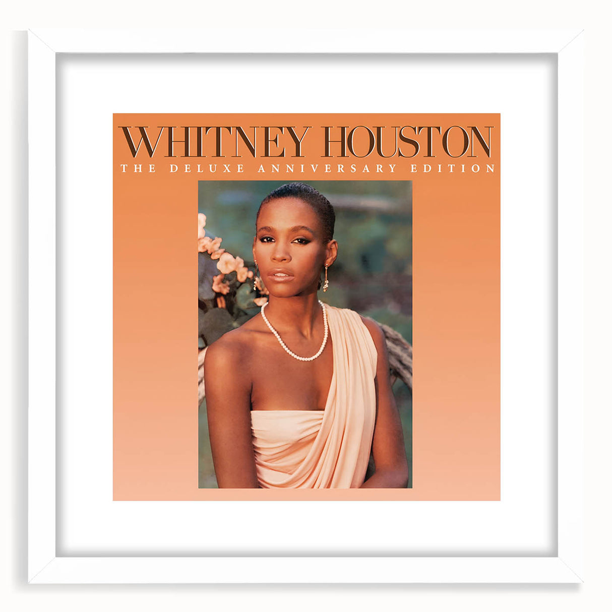 Whitney Houston Retro Wall Art – Vintage Album Cover Print