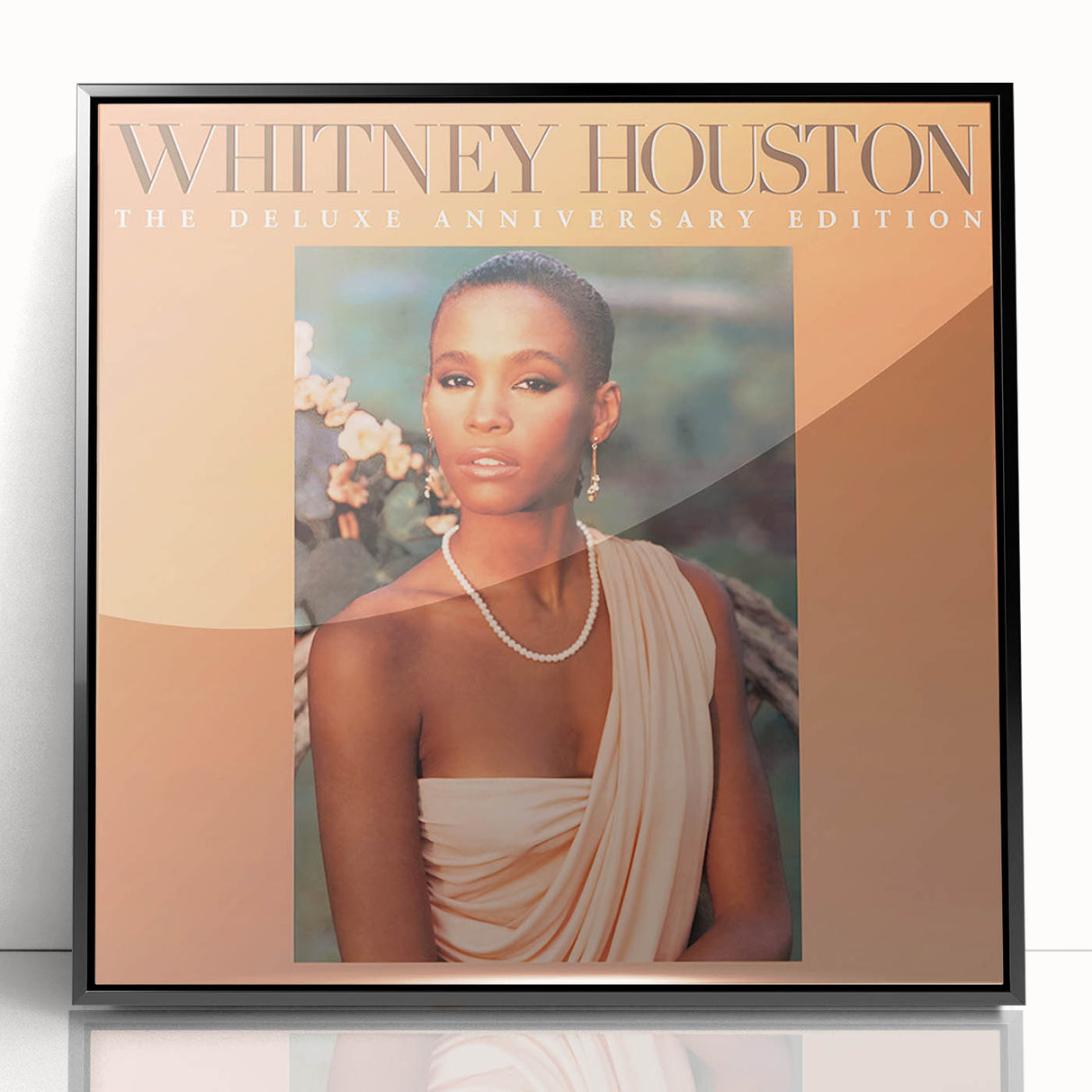 Whitney Houston Retro Wall Art – Vintage Album Cover Print