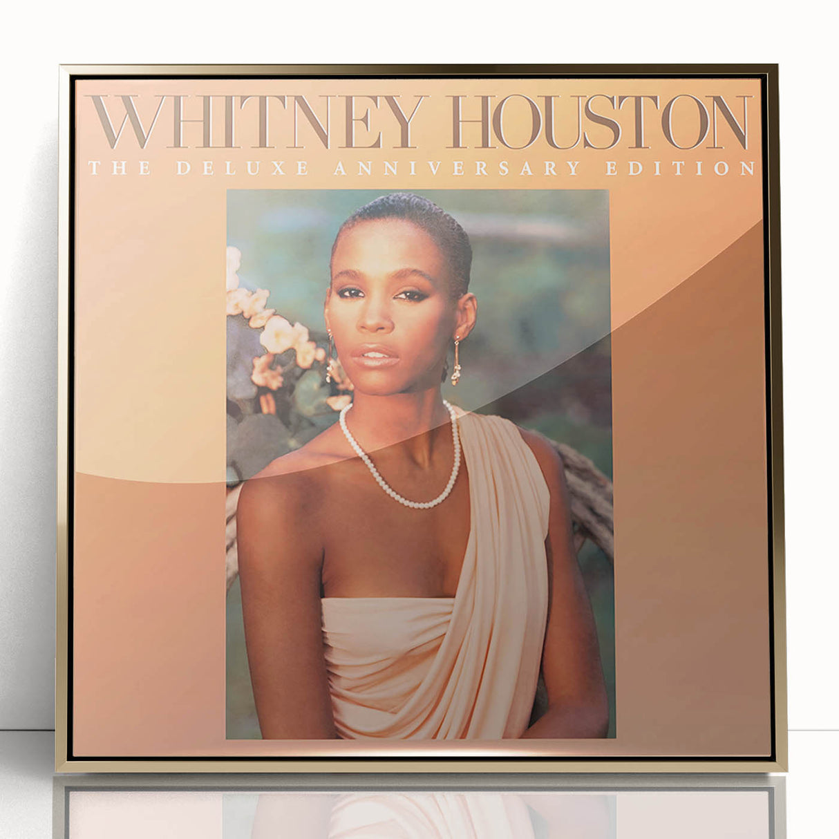 Whitney Houston Retro Wall Art – Vintage Album Cover Print