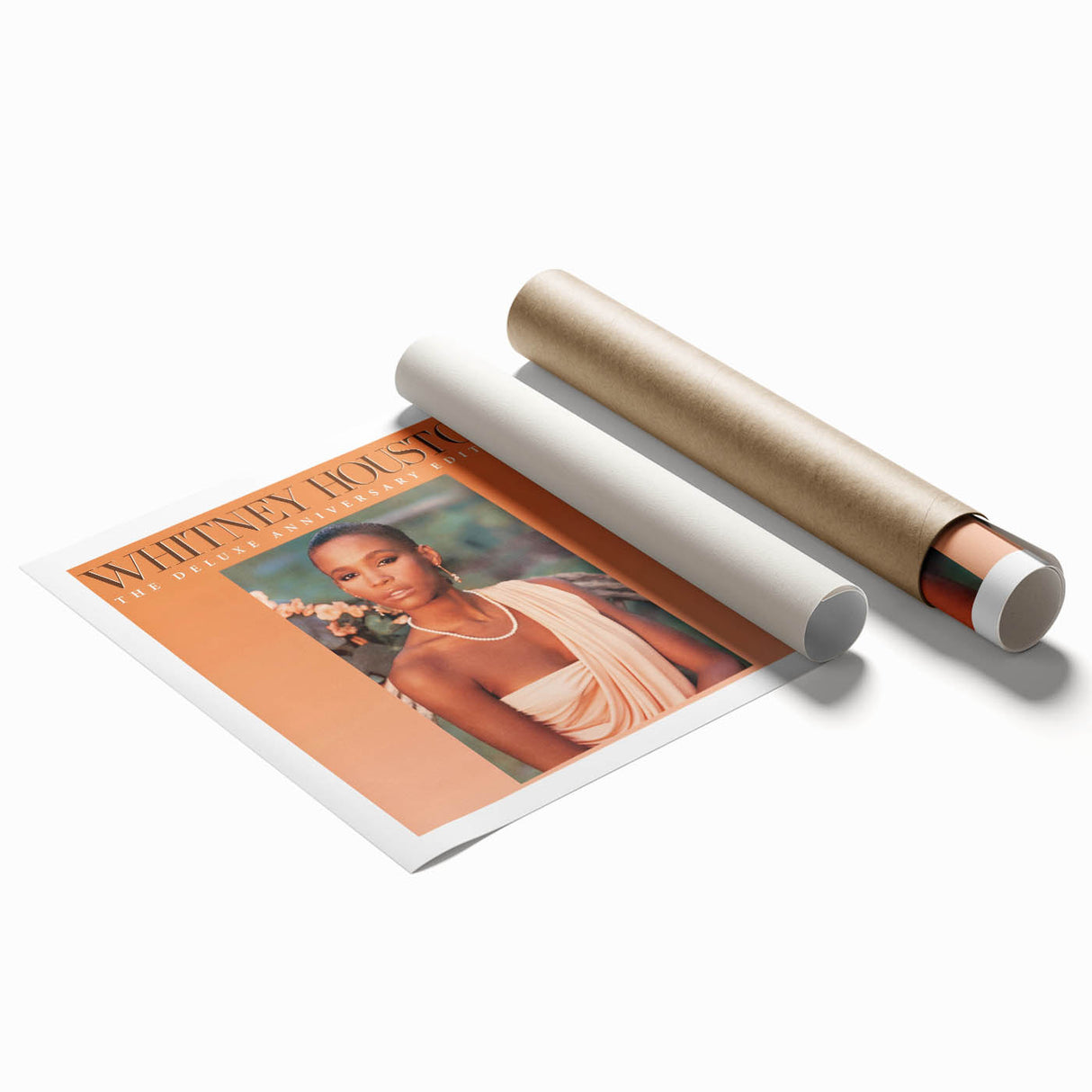 Whitney Houston Retro Wall Art – Vintage Album Cover Print