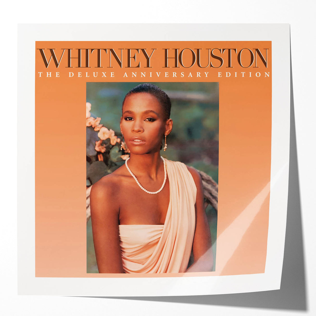 Whitney Houston Retro Wall Art – Vintage Album Cover Print