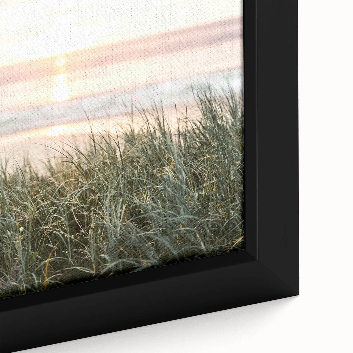Extra large black wall art on canvas featuring a textured, colorful abstract design, ideal for living room decor.