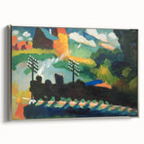 Modern Wall Art – Abstract Modern Railroad at Murnau