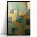 Framed abstract wall art featuring dynamic black strokes on a white background, enhancing modern decor. Ideal for stylish living spaces and offices.