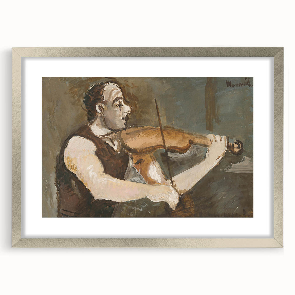 Modern Wall Art – Abstract Modern Art of Gypsy Fiddler