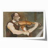 Modern Wall Art – Abstract Modern Art of Gypsy Fiddler