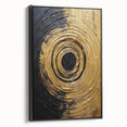 Abstract wall art featuring dynamic black strokes on a white canvas, elegantly framed, showcasing a modern design perfect for contemporary decor.