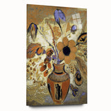 Modern Wall Art - Odilon Redon’s Etruscan Vase with Flowers Print