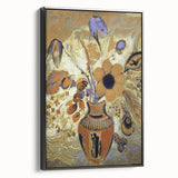 Modern Wall Art - Odilon Redon’s Etruscan Vase with Flowers Print