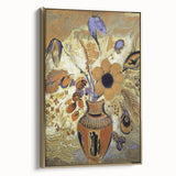 Modern Wall Art - Odilon Redon’s Etruscan Vase with Flowers Print