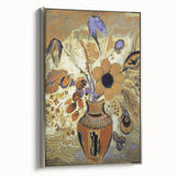 Modern Wall Art - Odilon Redon’s Etruscan Vase with Flowers Print