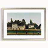 Modern Wall Art – Abstract Modern Art of Landscape and Four Fishermen