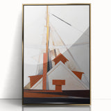 Modern Wall Art - Charles Demuth’s Masts Print