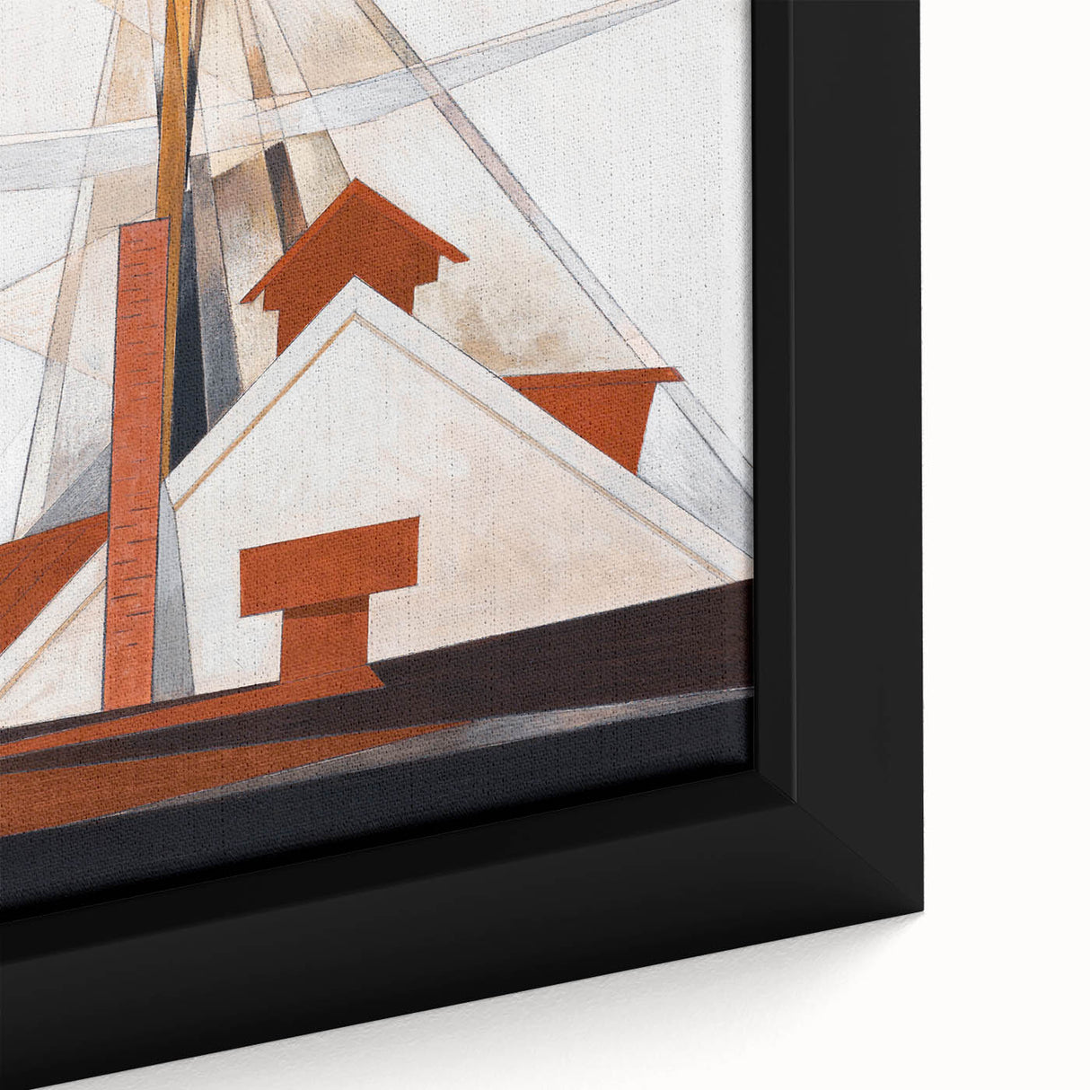 Modern Wall Art - Charles Demuth’s Masts Print
