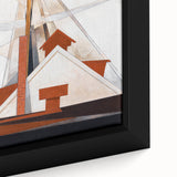Modern Wall Art - Charles Demuth’s Masts Print