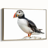Framed canvas wall art showcasing a modern abstract design with gold accents, displayed in a stylish side view, ideal for contemporary home decor.