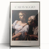 Art Deco style poster of an early modern art influencer in muted silver and gray tones, framed in acrylic.