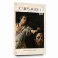 Acrylic print of a Caravaggio-inspired design in muted earth tones, ideal for dining room ambiance.