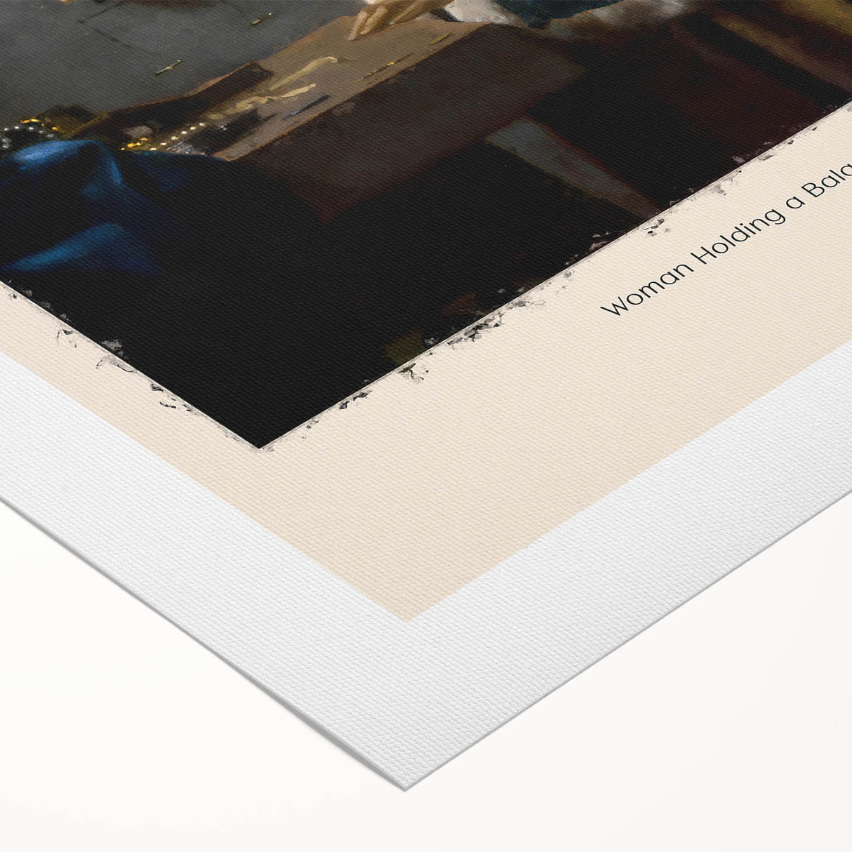 Art deco poster featuring a monochromatic cityscape on rolled canvas, suitable for dining room walls.