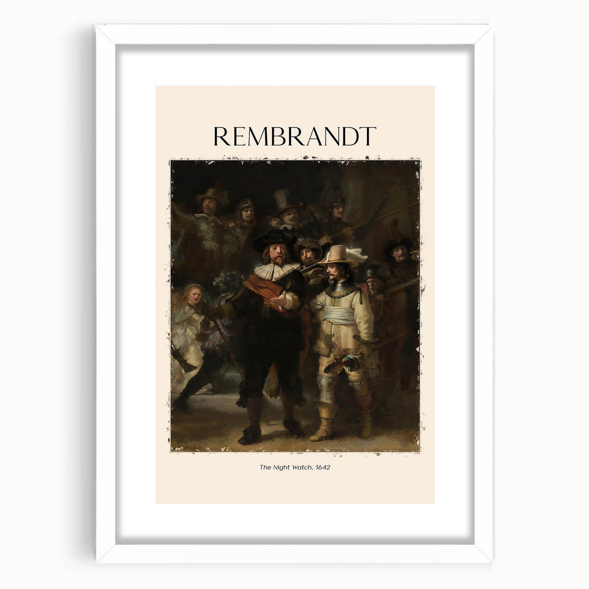 Extra large abstract art print with textured design in muted earth tones, framed, ideal for living room ambiance.