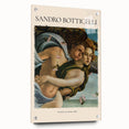 Acrylic print of Sandro Botticelli-inspired artwork featuring muted Renaissance colors.